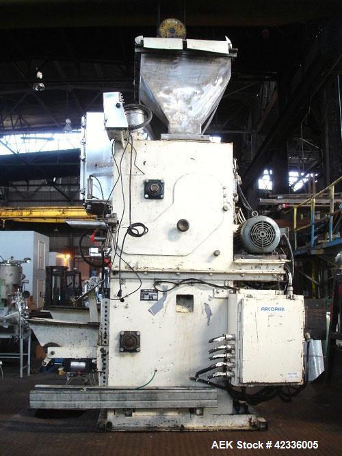 Used Arcopak Dual Spout Valve Bag Packer