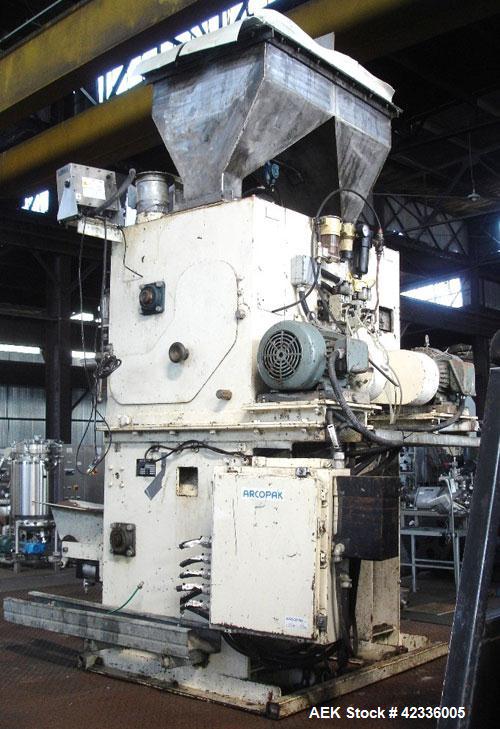 Used Arcopak Dual Spout Valve Bag Packer