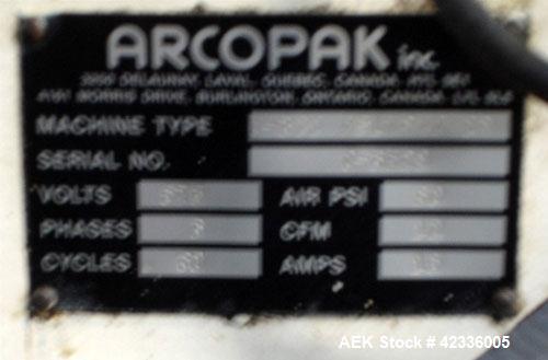 Used- Arcopak Dual Spout Valve Bag Packer