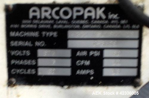 Used Arcopak Dual Spout Valve Bag Packer