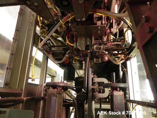 Used Bemis Model 7115E168 Bag Filler with Model 6162A2 Duplex Net Weigh Scale & automated Bemis bag placer with blank bag magazine. Capable of filling bags from 35 to 70 lbs, at speeds up to 18 bags ...