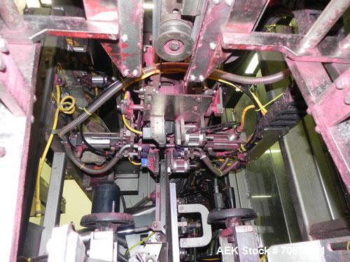Used Bemis Model 7115E168 Bag Filler with Model 6162A2 Duplex Net Weigh Scale & automated Bemis bag placer with blank bag magazine. Capable of filling bags from 35 to 70 lbs, at speeds up to 18 bags ...