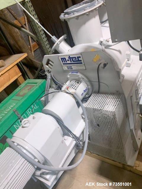 Used Chantland 4190 Auger Valve Bagger with Integrated M-TEC MR11V Batch Paddle Mixer – Stainless Steel Contact Parts