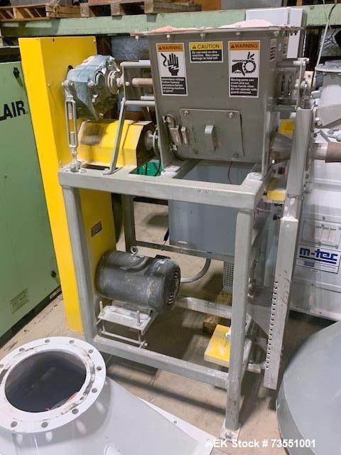 Used Chantland 4190 Auger Valve Bagger with Integrated M-TEC MR11V Batch Paddle Mixer – Stainless Steel Contact Parts