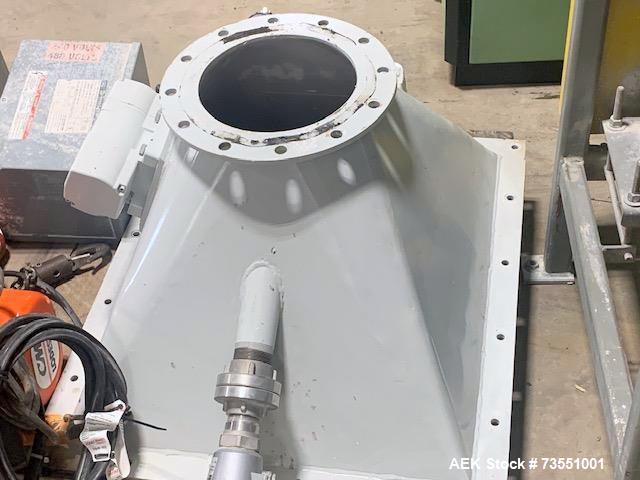 Used Chantland 4190 Auger Valve Bagger with Integrated M-TEC MR11V Batch Paddle Mixer – Stainless Steel Contact Parts