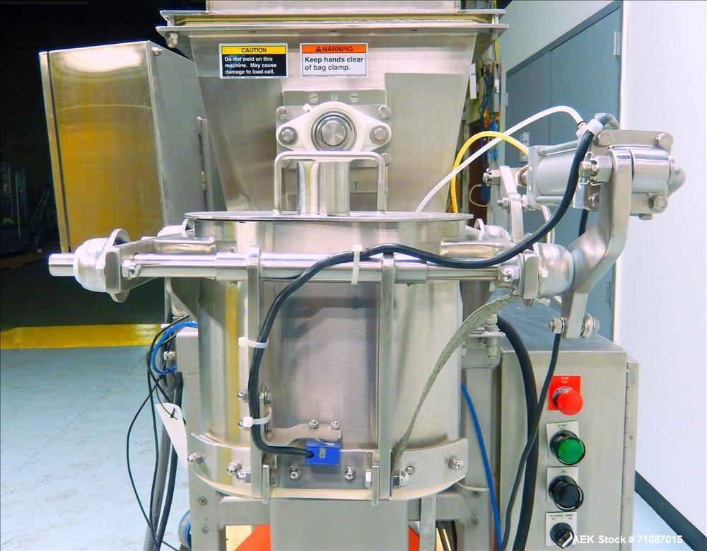 Used Chantland Model 4198 Weighmaster II Open Mouth Bag Auger Filler