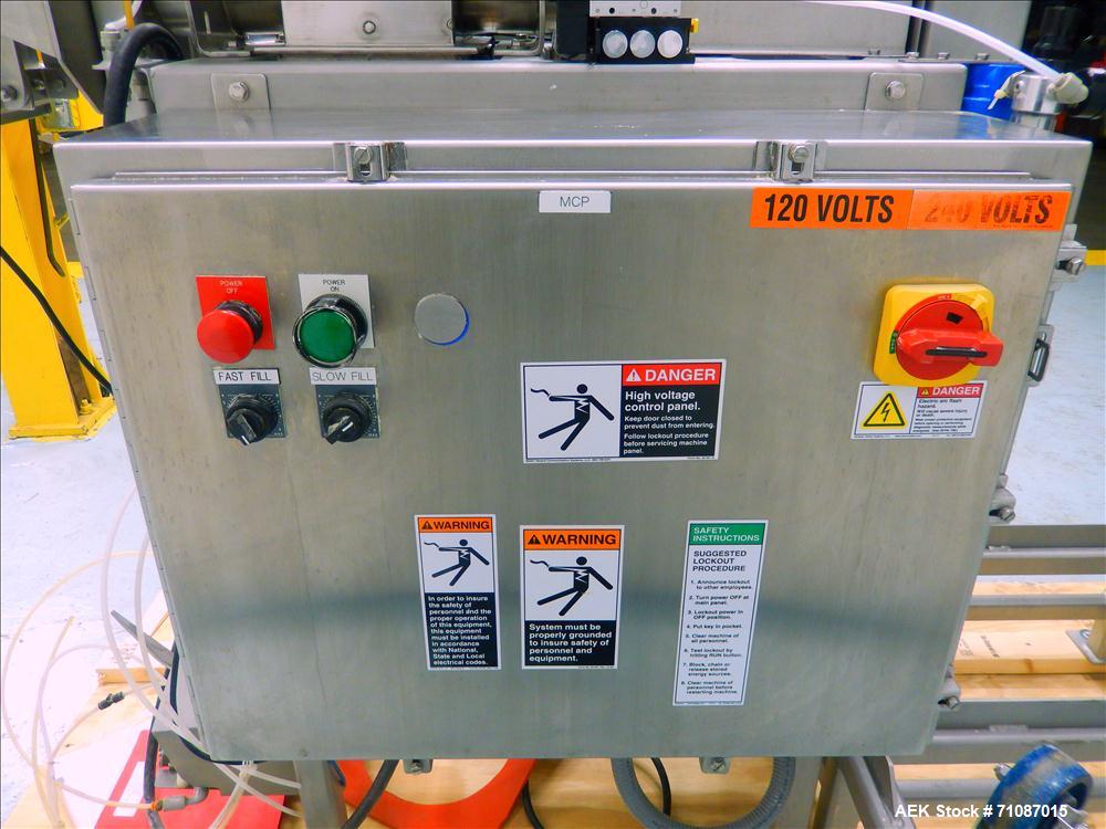 Used Chantland Model 4198 Weighmaster II Open Mouth Bag Auger Filler
