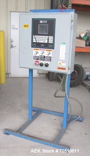 Used Chantland Open Mouth Net Weigh Bagger, Model 4210-2100. 2 stage bulk and dribble product flow. Fill height to the flange, 101". Includes a Thompson Controller with a serial card and special prog...