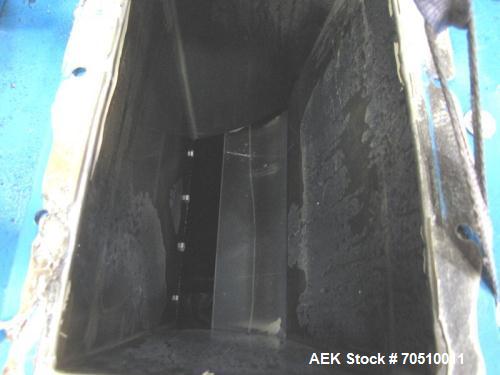 Used Chantland Open Mouth Net Weigh Bagger, Model 4210-2100. 2 stage bulk and dribble product flow. Fill height to the flange, 101". Includes a Thompson Controller with a serial card and special prog...