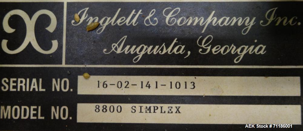 Used Inglett Model 1950 Open Mouth Bag Hanger