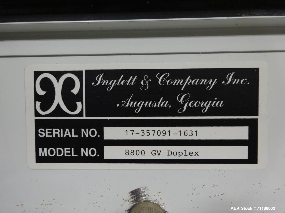 Used Inglett Model 1950 Open Mouth Bulk Bag Filler