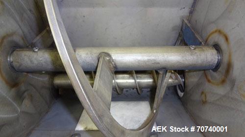 Used ECC Auger Valve Type Auger Bagger, Model 206E. 304 Stainless steel product contact parts. Production rates up to (6) 50 pound bags per minute. Weight range 20 to 110 pounds on bags, 50 to 220 po...