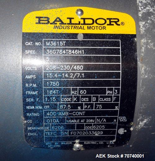 Used ECC Auger Valve Type Auger Bagger, Model 206E. 304 Stainless steel product contact parts. Production rates up to (6) 50 pound bags per minute. Weight range 20 to 110 pounds on bags, 50 to 220 po...