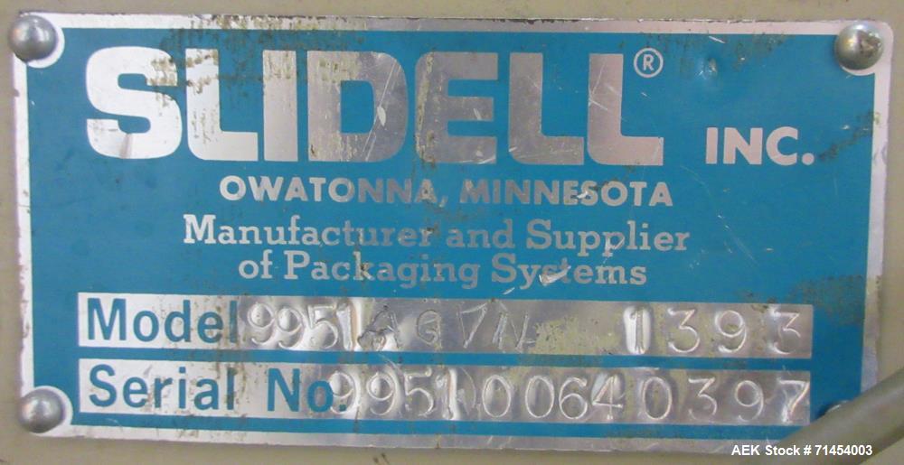 Used Slidell-Matic (Thiele) 3120 Bag Filling Line Fpr Granular Products