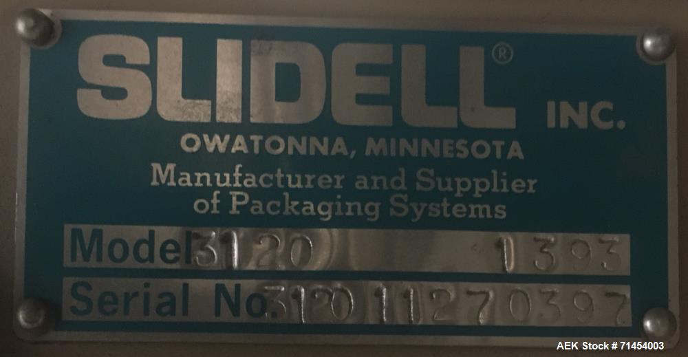 Used Slidell-Matic (Thiele) 3120 Bag Filling Line Fpr Granular Products