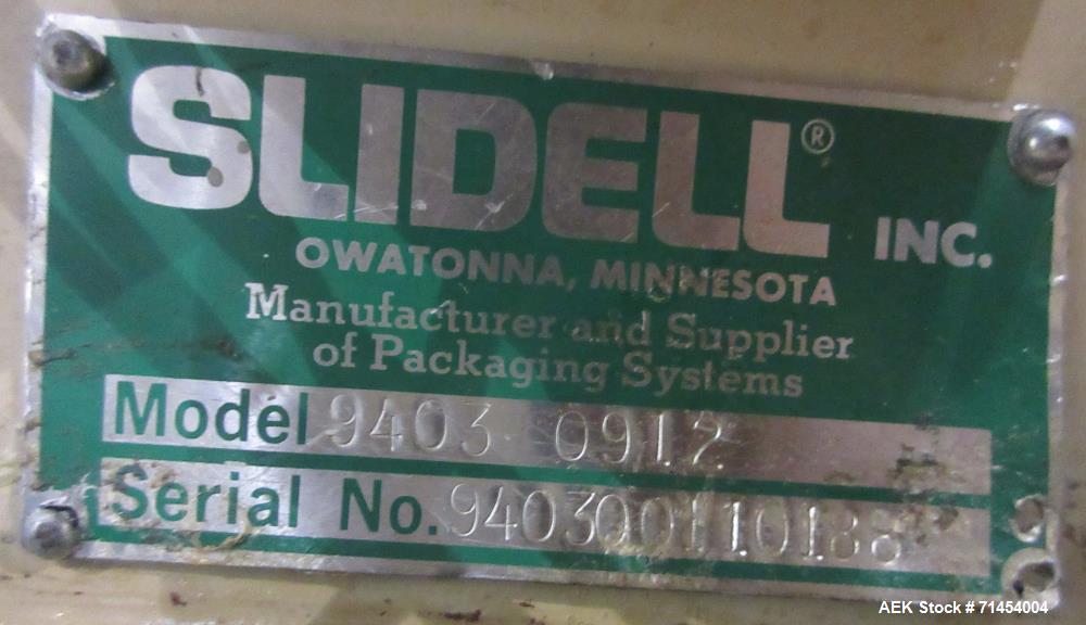 Used- Slidell-Matic (Thiele) Model 3125 Bulk Bag Filling Line