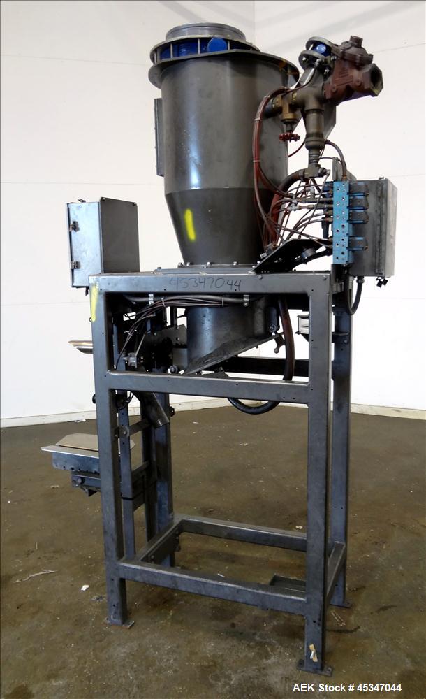 Used Thiele Air Valve Bag Packer. Capable of speeds up to 10 bags per minute. H