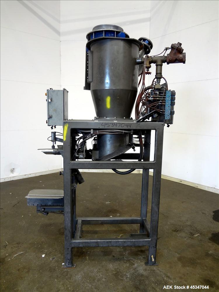 Used Thiele Air Valve Bag Packer. Capable of speeds up to 10 bags per minute. H