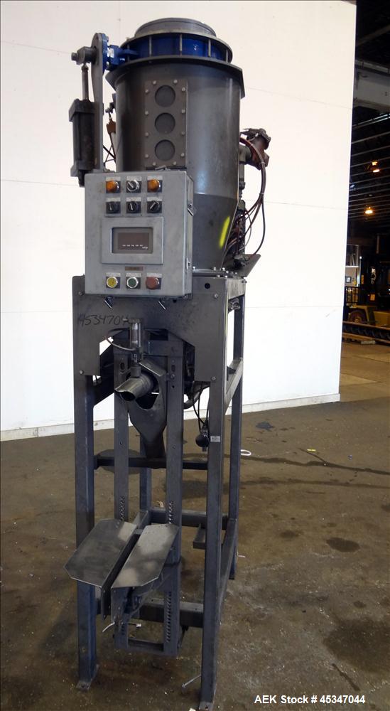 Used Thiele Air Valve Bag Packer. Capable of speeds up to 10 bags per minute. H