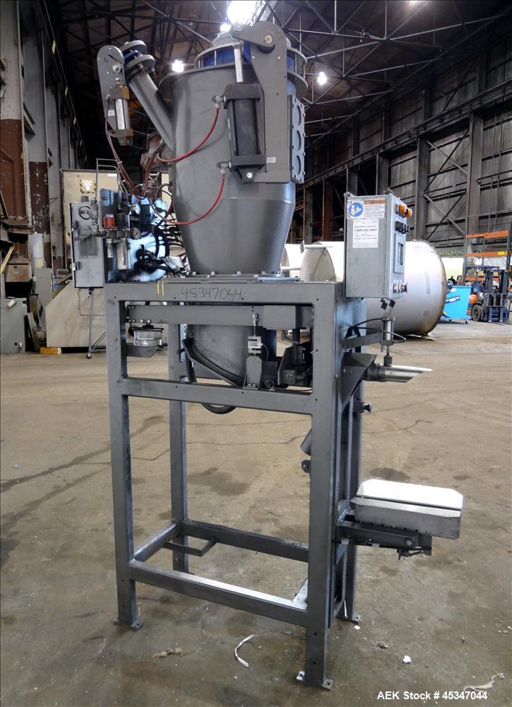 Used Thiele Air Valve Bag Packer. Capable of speeds up to 10 bags per minute. H