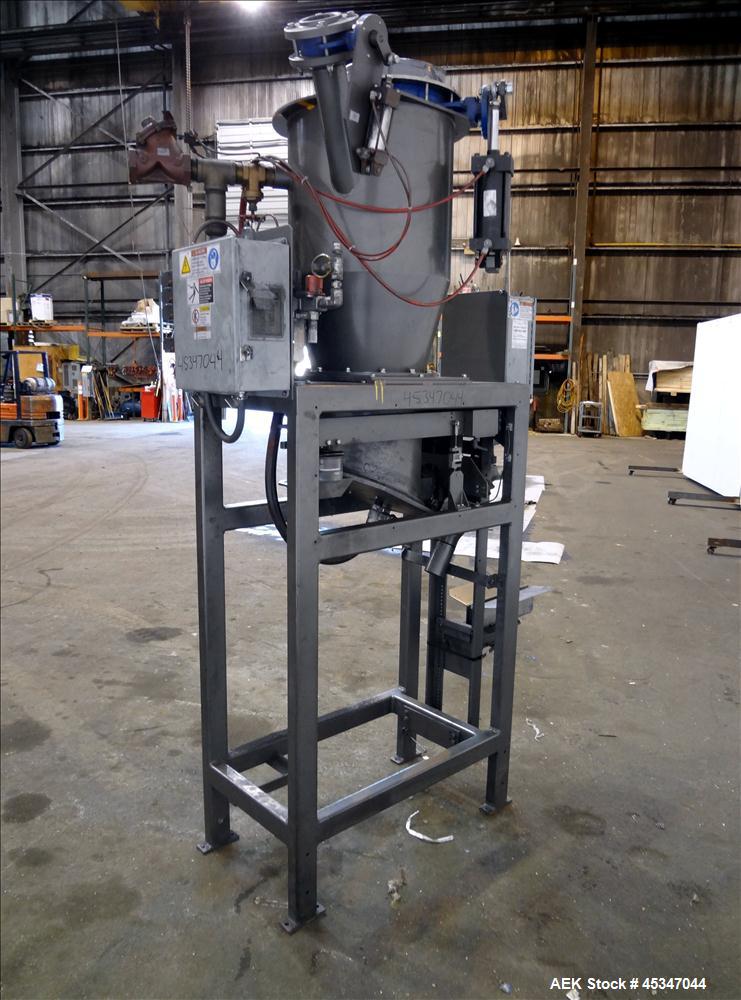 Used Thiele Air Valve Bag Packer. Capable of speeds up to 10 bags per minute. H