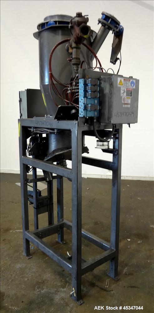 Used Thiele Air Valve Bag Packer. Capable of speeds up to 10 bags per minute. H