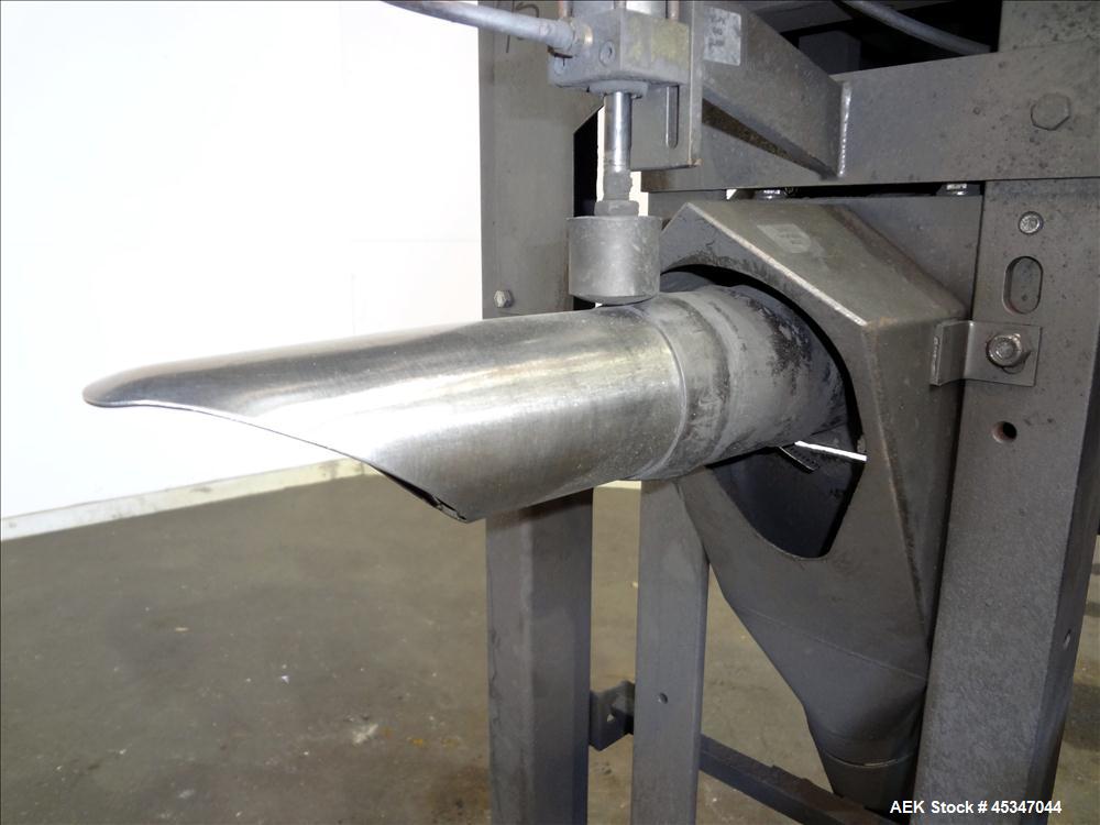 Used Thiele Air Valve Bag Packer. Capable of speeds up to 10 bags per minute. H