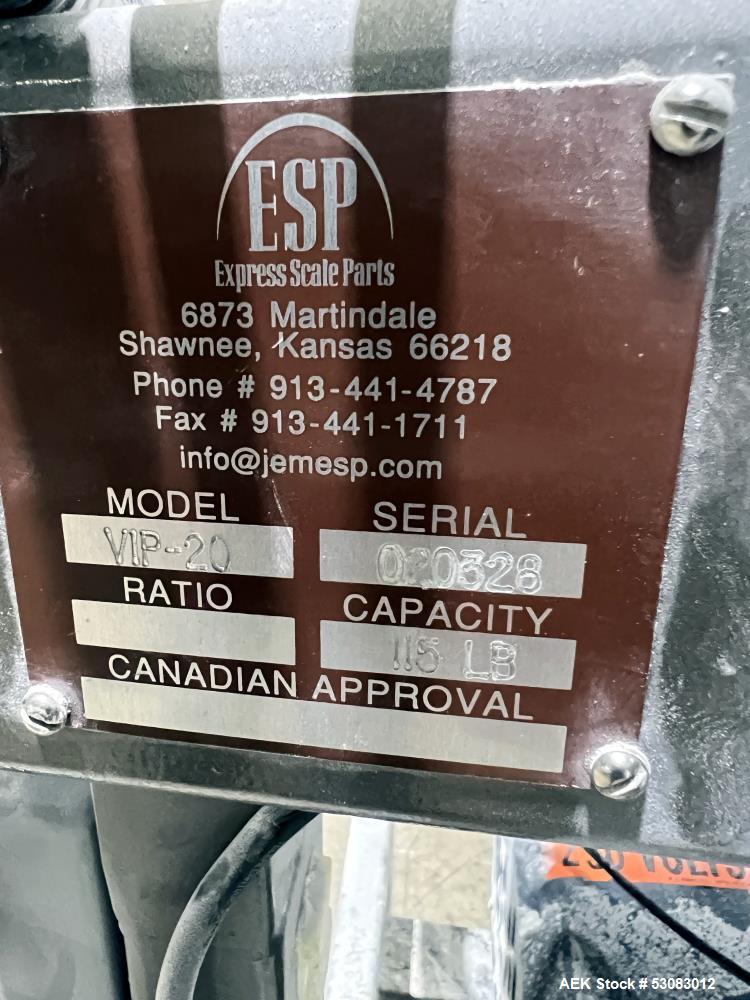 Express Scale Parts Impeller Bagger, Model VIP-20