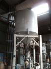 Used Plastic Pellet Packaging System, 25,000 pounds of poly pellets per hour. Includes the following equipment: Rage vacuum filter; Rage vacuum blower; 12' heavy duty cast iron rotary airlock valve w...