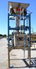 Used Control & Metering Discharge System Consisting Of: (1) Top mounted stainless steel hopper with vibrator, (1) 8’’ air operated slide gate valve, (1) Loss in weight feeder, model H22M/DS-25/75. (1...
