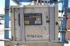 Used Control & Metering Discharge System Consisting Of: (1) Top mounted stainless steel hopper with vibrator, (1) 8’’ air operated slide gate valve, (1) Loss in weight feeder, model H22M/DS-25/75. (1...