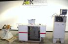 Used Bemis Bulk Bag Weigh Scale Filler, Model 6134E95, carbon steel. Includes bag clamp and panel. Approximate capacity of filling up to 50 pound bags.
