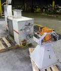 Used Bemis Bulk Bag Weigh Scale Filler, Model 6134E95, carbon steel. Includes bag clamp and panel. Approximate capacity of filling up to 50 pound bags.