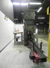 Used- Bemis Model 7115E168 Bag Filler with Model 6162A2 Duplex Net Weigh Scale & automated Bemis bag placer with blank bag m...