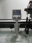 Used- Bemis Model 7115E168 Bag Filler with Model 6162A2 Duplex Net Weigh Scale & automated Bemis bag placer with blank bag m...