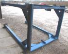 Used Chantland Open Mouth Net Weigh Bagger, Model 4210-2100. 2 stage bulk and dribble product flow. Fill height to the flange, 101