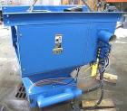 Used Chantland Open Mouth Net Weigh Bagger, Model 4210-2100. 2 stage bulk and dribble product flow. Fill height to the flange, 101
