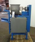 Used ECC Auger Valve Type Auger Bagger, Model 206E. 304 Stainless steel product contact parts. Production rates up to (6) 50 pound bags per minute. Weight range 20 to 110 pounds on bags, 50 to 220 po...
