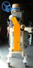 Used Robey Packaging Equipment Auger Bag Filler, Model SA 25.Designed as an auger valve bag packerwith a right angle discharge down spoutand bag clamps for open mouth bag filling.Foot pedal swithced ...