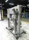 Used Fairbanks Model 41-3132 Double Head Bag Filling and Weighing Machine. Has (2) Fairbanks model 41-3132 scales with capacities of up to 1,000lbs. Filler powered by (1) Baldor 3/4 hp 1140 rpm motor...