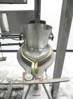 Used Fairbanks Model 41-3132 Double Head Bag Filling and Weighing Machine. Has (2) Fairbanks model 41-3132 scales with capacities of up to 1,000lbs. Filler powered by (1) Baldor 3/4 hp 1140 rpm motor...