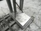 Used Fairbanks Model 41-3132 Double Head Bag Filling and Weighing Machine. Has (2) Fairbanks model 41-3132 scales with capacities of up to 1,000lbs. Filler powered by (1) Baldor 3/4 hp 1140 rpm motor...