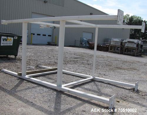 Used Dynamic Air Bulkbuster Bulk Bag Unloader.  Includes a 2 ton Harrington electric hoist and pick up device for supersack.  No I-beam included.  With support stand.
