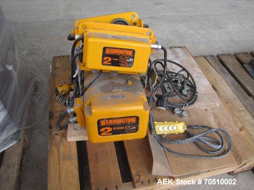 Used Dynamic Air Bulkbuster Bulk Bag Unloader.  Includes a 2 ton Harrington electric hoist and pick up device for supersack.  No I-beam included.  With support stand.