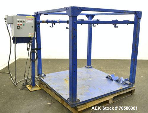 Used Rice Lake Bulk Bag Weigh Filling Station (Pipe Lever Scale). Approximate 60” wide x 60” long platform, 67” tall with adjustable bag holders. Weights up to 10,000lbs. Includes a Flex-Weigh (Rice ...