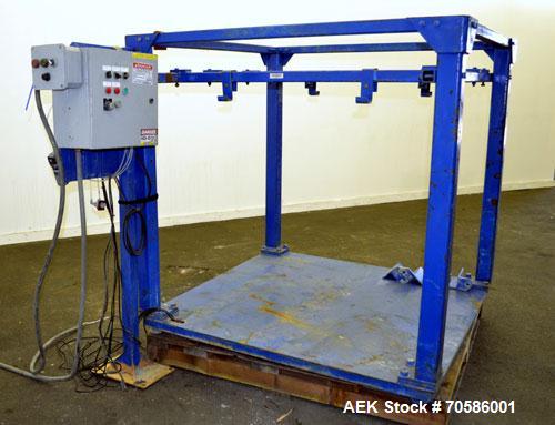 Used Rice Lake Bulk Bag Weigh Filling Station (Pipe Lever Scale). Approximate 60” wide x 60” long platform, 67” tall with adjustable bag holders. Weights up to 10,000lbs. Includes a Flex-Weigh (Rice ...