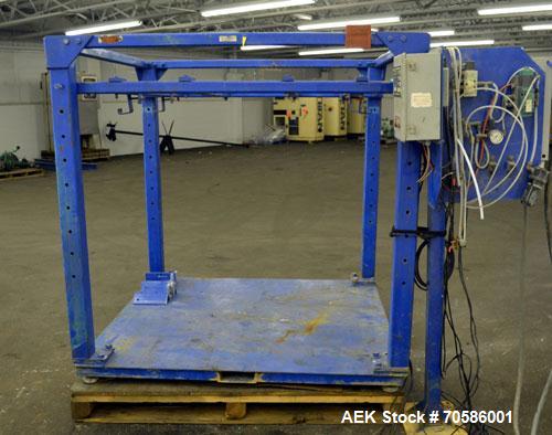 Used Rice Lake Bulk Bag Weigh Filling Station (Pipe Lever Scale). Approximate 60” wide x 60” long platform, 67” tall with adjustable bag holders. Weights up to 10,000lbs. Includes a Flex-Weigh (Rice ...