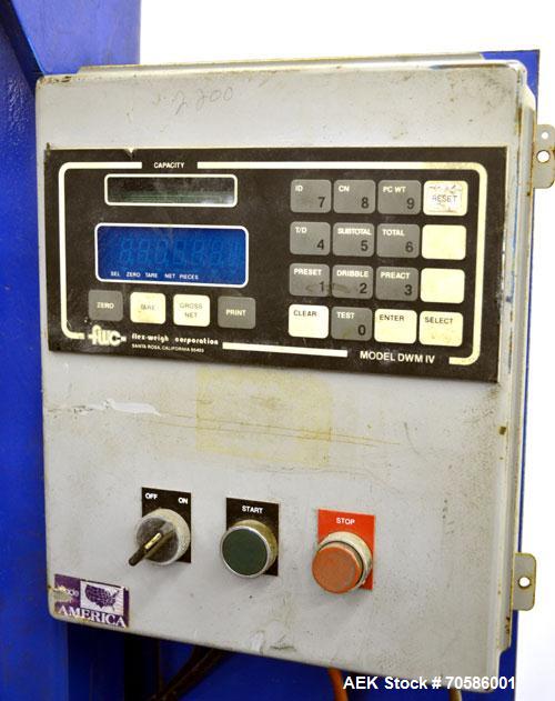 Used Rice Lake Bulk Bag Weigh Filling Station (Pipe Lever Scale). Approximate 60” wide x 60” long platform, 67” tall with adjustable bag holders. Weights up to 10,000lbs. Includes a Flex-Weigh (Rice ...