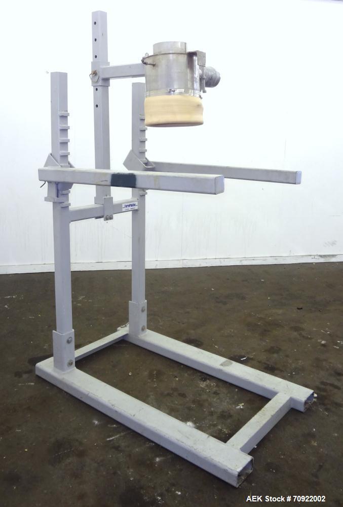 Used FormPak Manual Bag Pak Spout Top Bulk Bag Filler.  For  filling of spout top Super Sacks weighing up to 4000 lbs. An air expanded bladder seals the bag spout to the filler during the fill cycle....