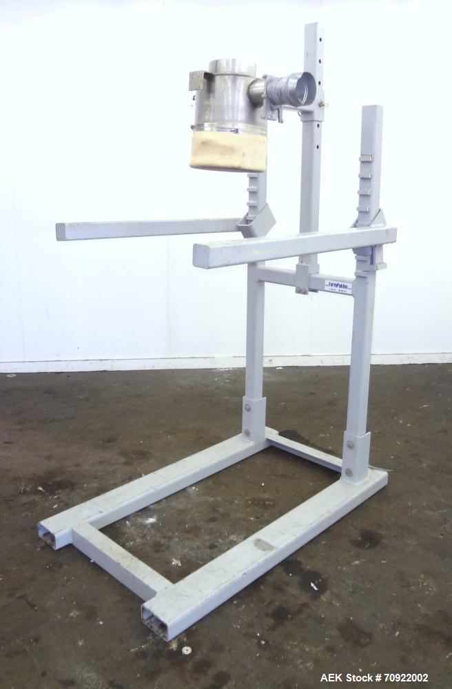 Used FormPak Manual Bag Pak Spout Top Bulk Bag Filler.  For  filling of spout top Super Sacks weighing up to 4000 lbs. An air expanded bladder seals the bag spout to the filler during the fill cycle....